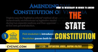 Amending State Constitutions: Understanding the Process and Requirements