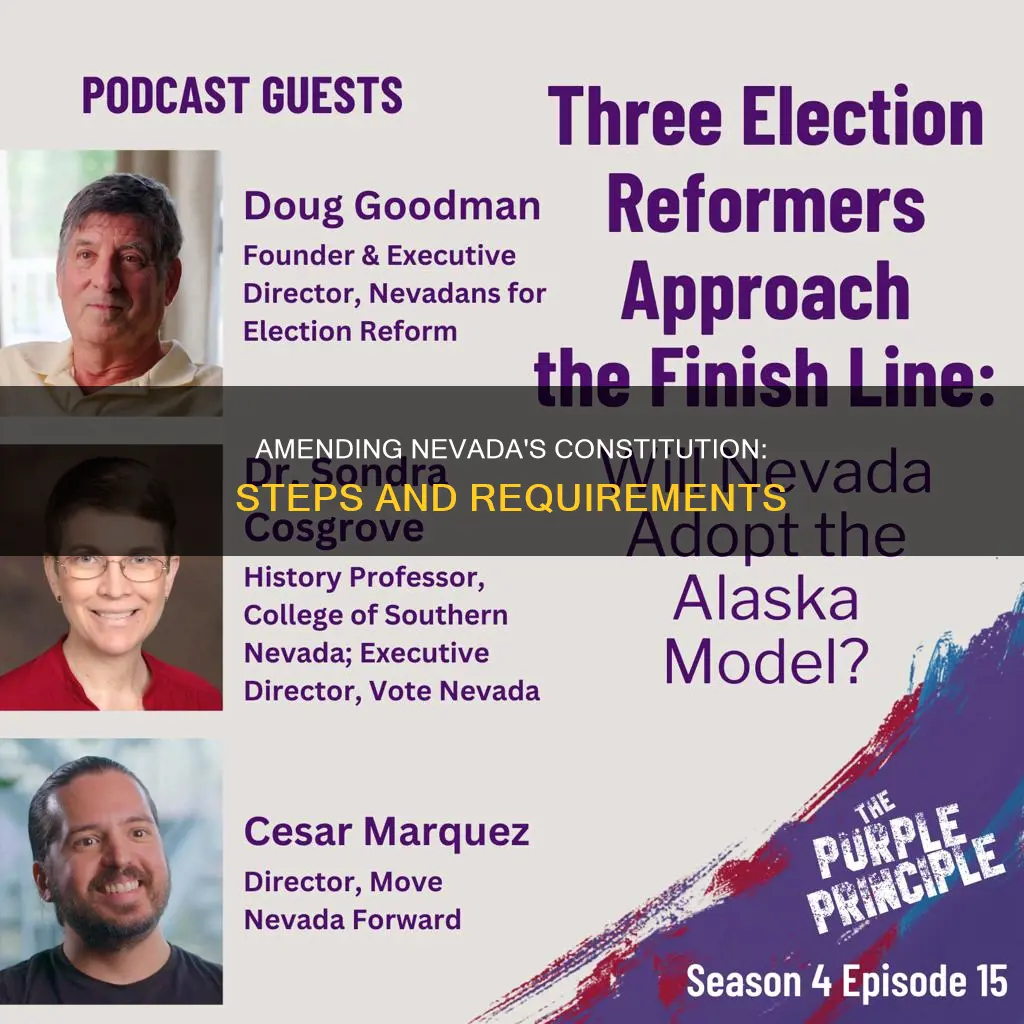 what is necessary to amend nevada state constitution