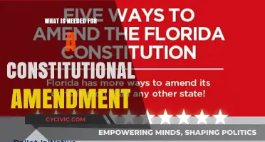 Amending the Constitution: Requirements and Process