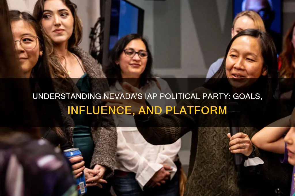 what is nevada iap political party