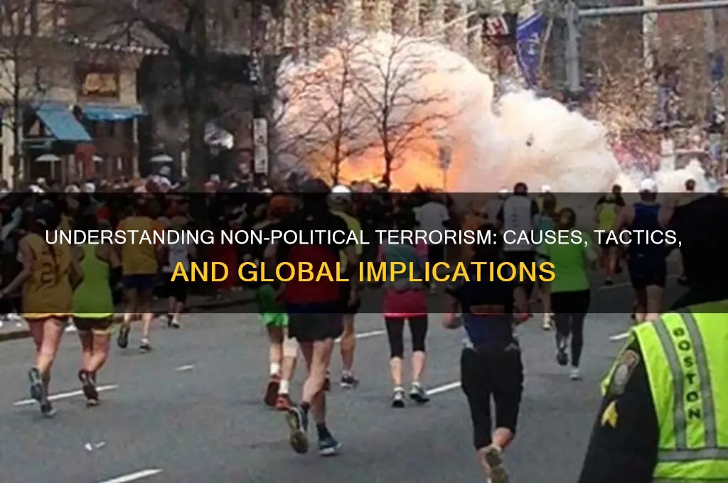 what is non political terrorism