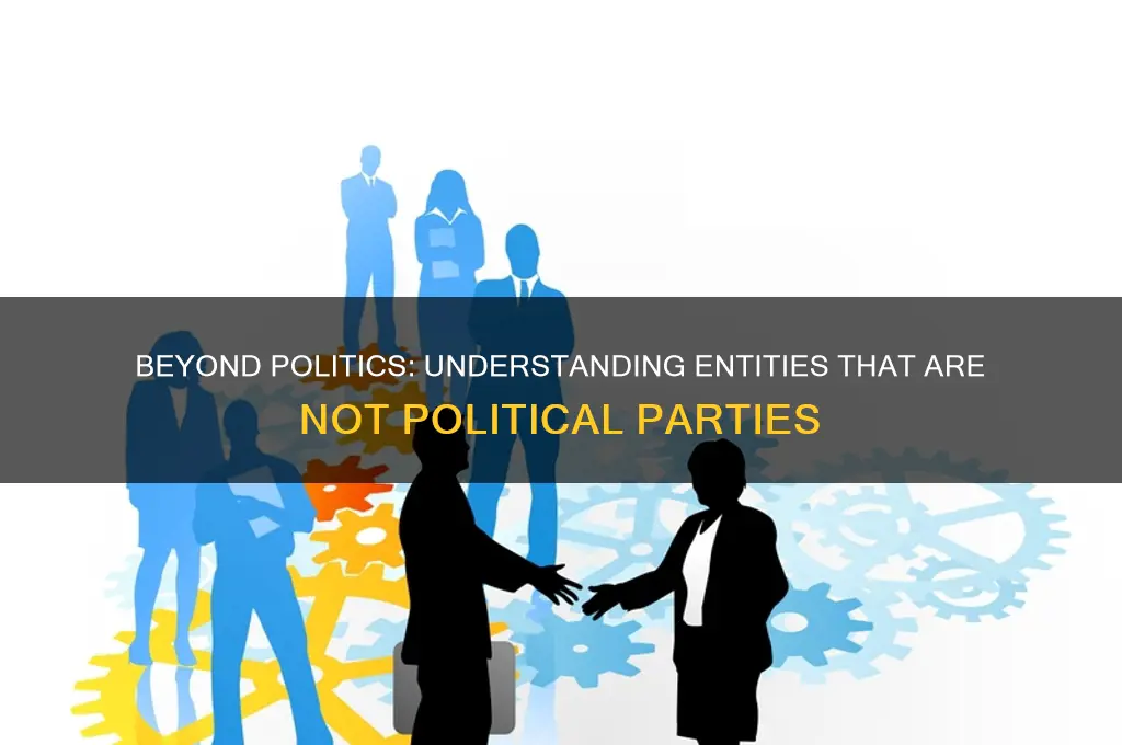 what is not a political party