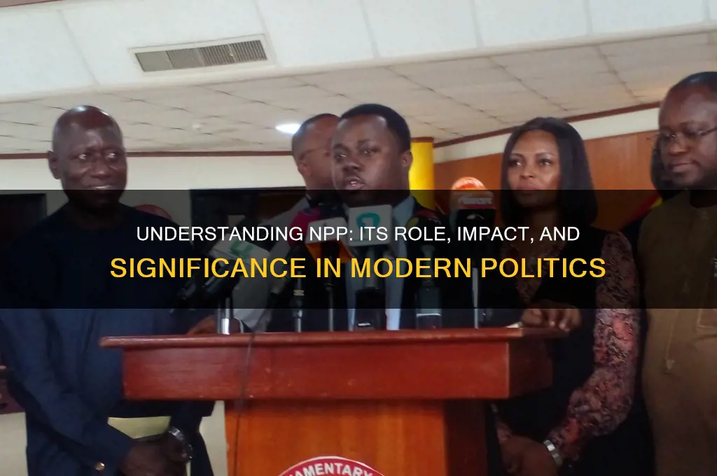 what is npp in politics