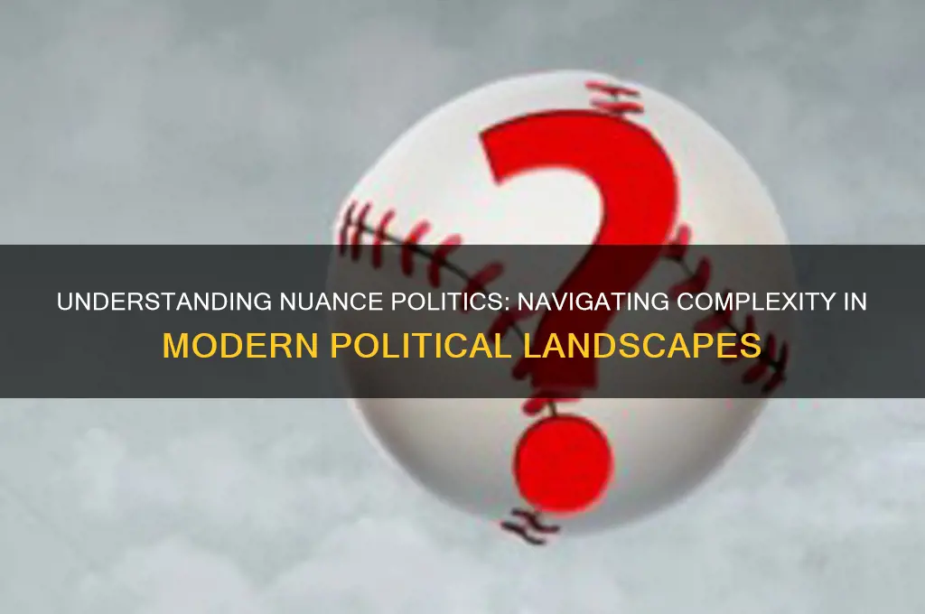 what is nuamce politics