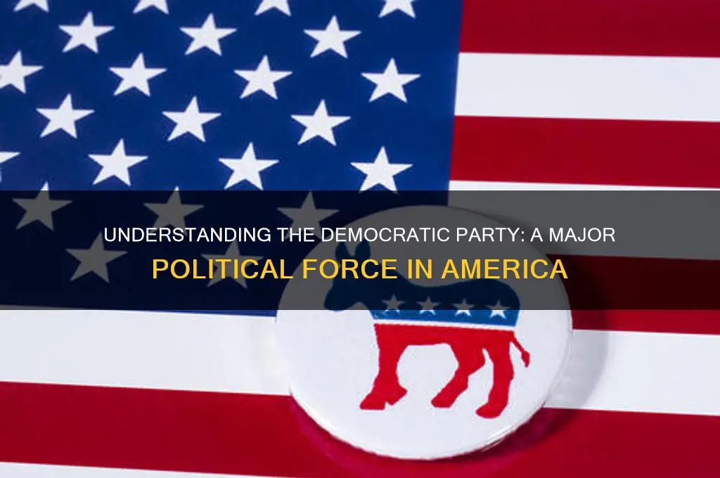 what is one of the major political parties in america