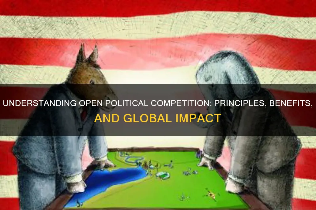 what is open political competition