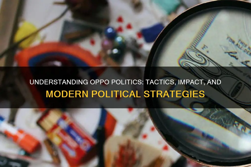 what is oppo politics