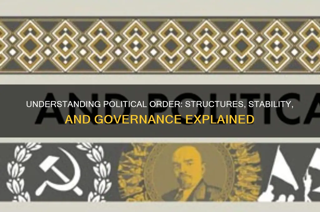 what is order in politics