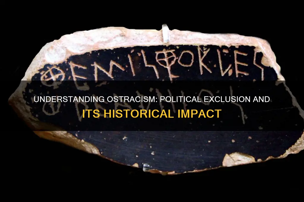 what is ostracism in politics