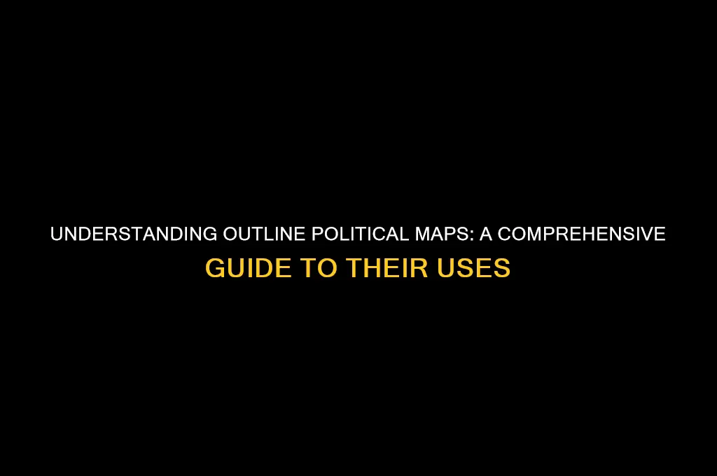 what is outline political map