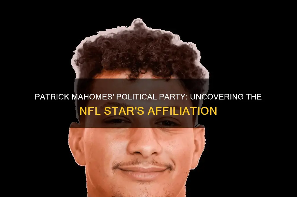 what is patrick mahomes political party