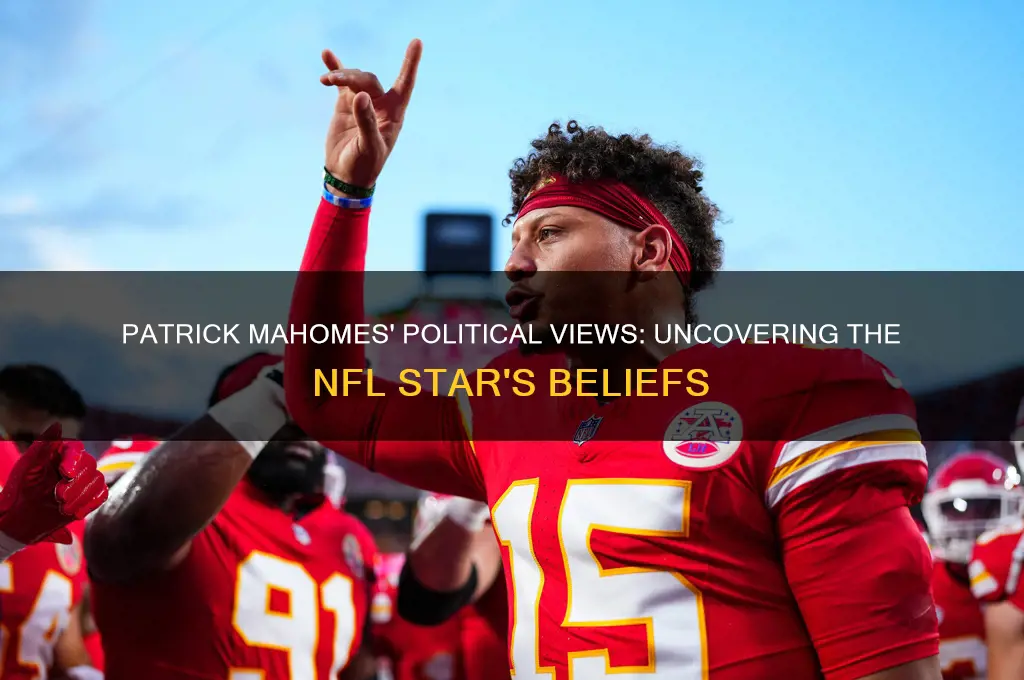 what is patrick mahomes politics