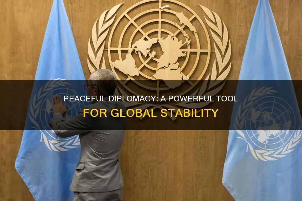 what is peaceful diplomacy