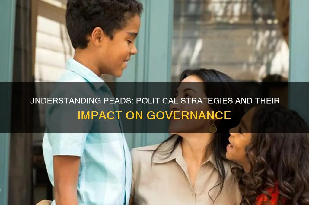 what is peads in politics