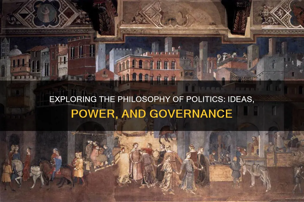 what is philosophy of politics