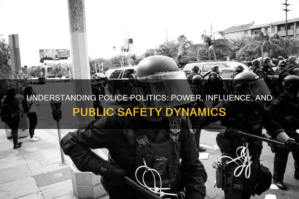 what is police political