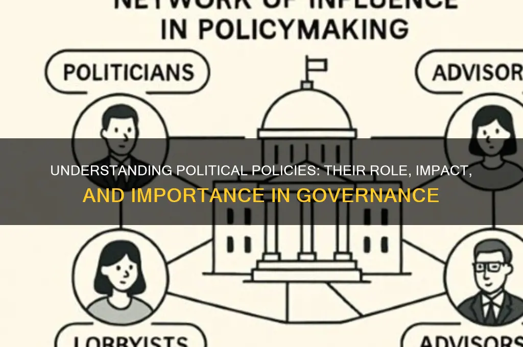 what is policy in politics