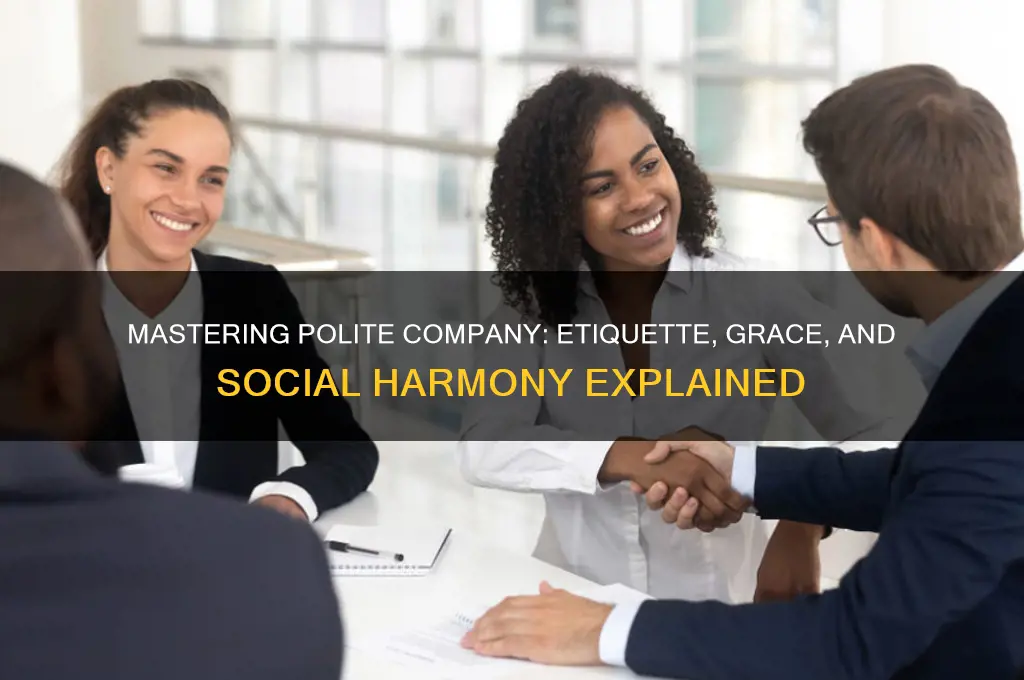 what is polite company