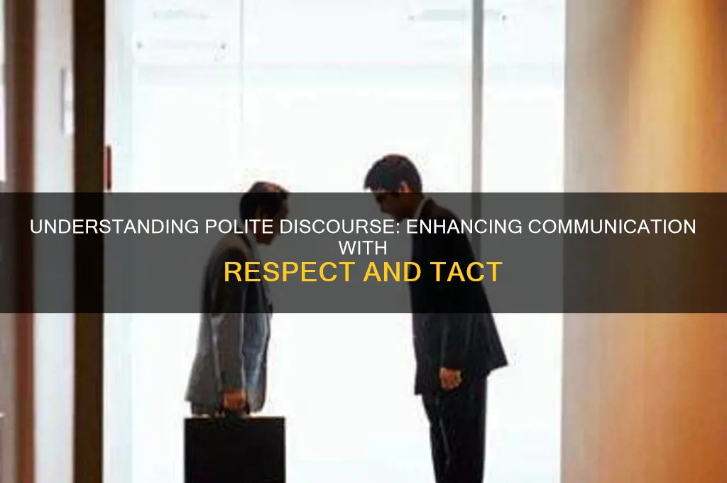 what is polite discourse