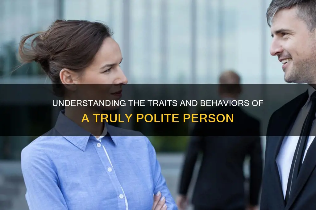 what is polite person