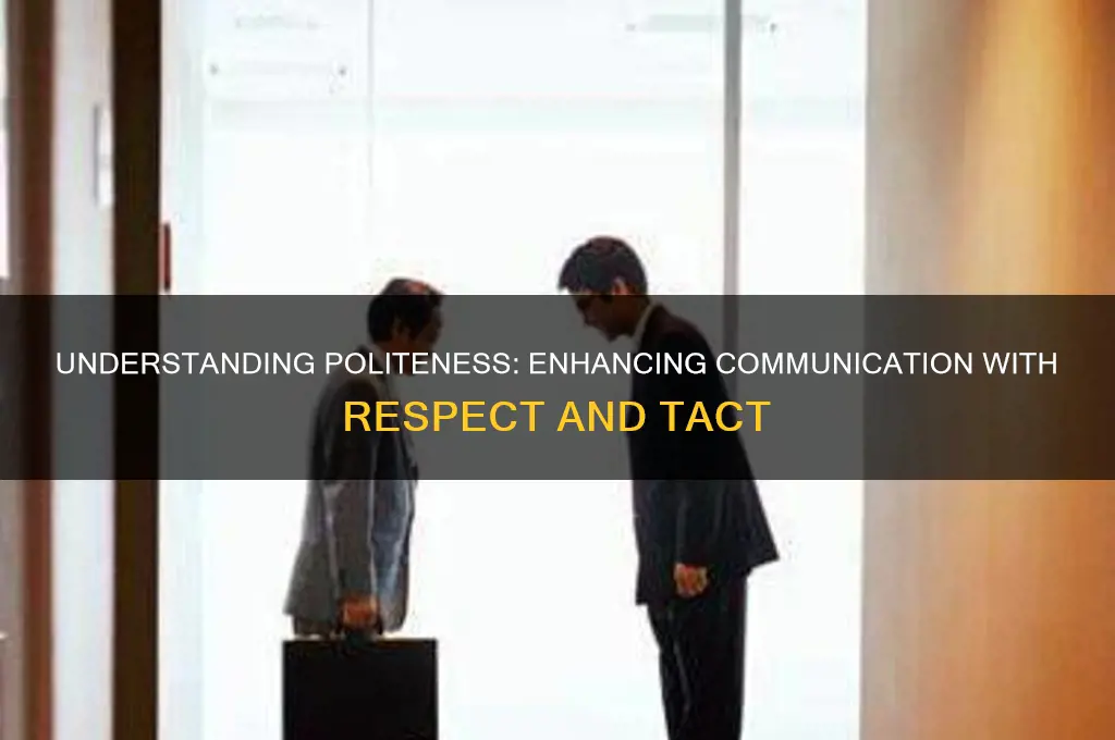 what is politeness in communication