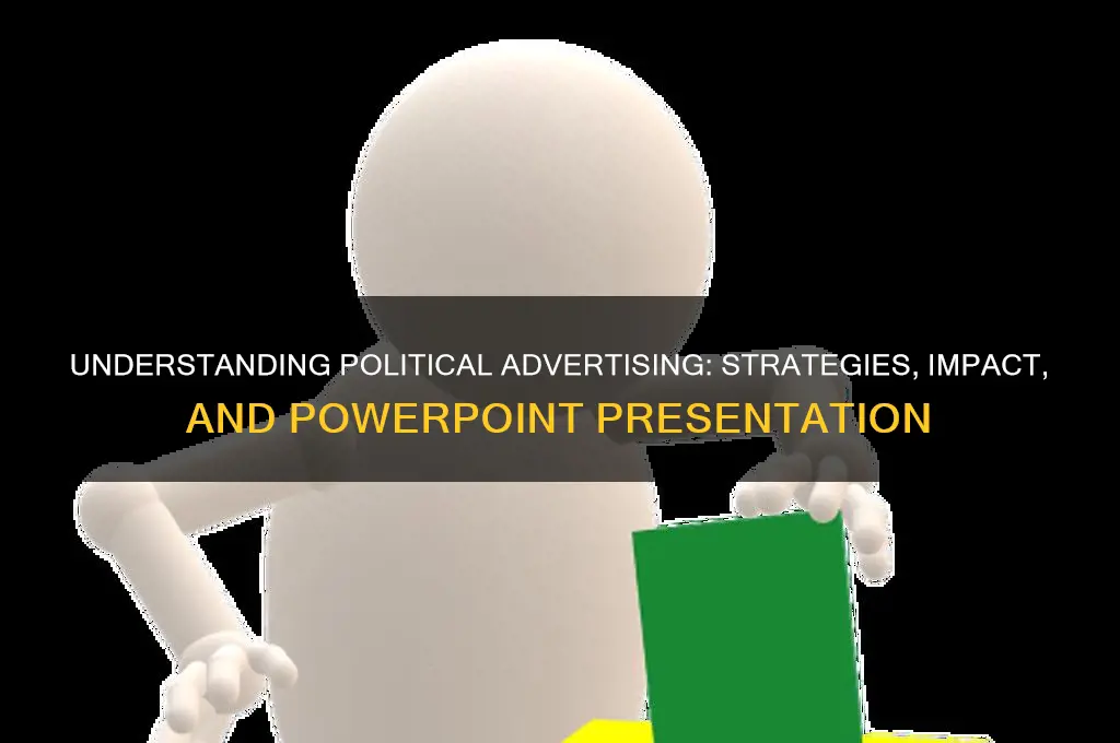 what is political advertising ppt