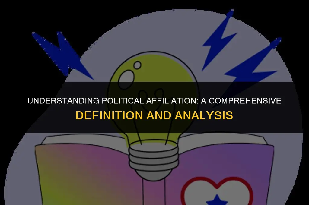 what is political affiliation definition