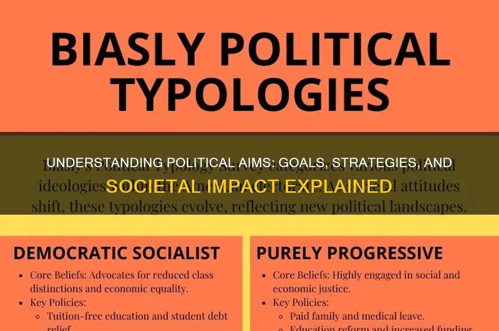 what is political aims