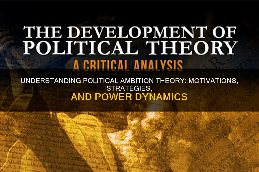 what is political ambition theory