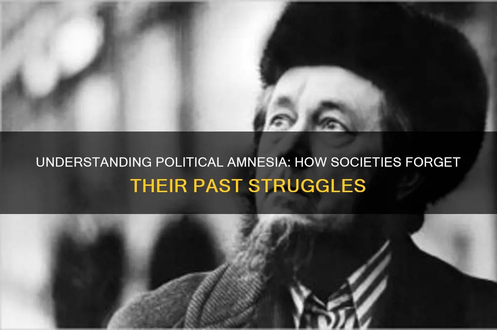 what is political amnesia