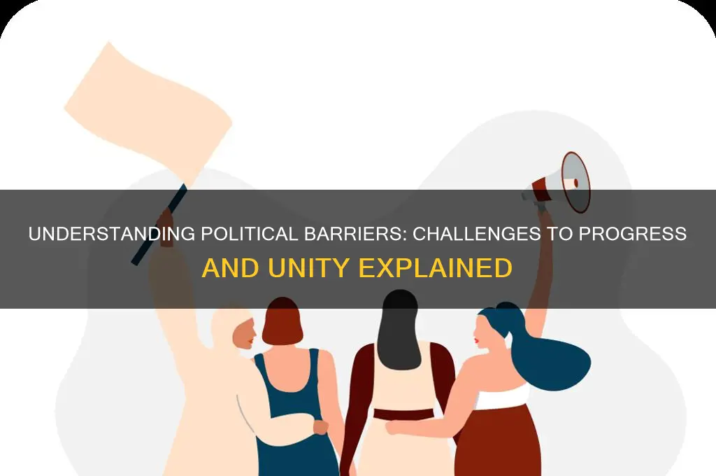 what is political barriers