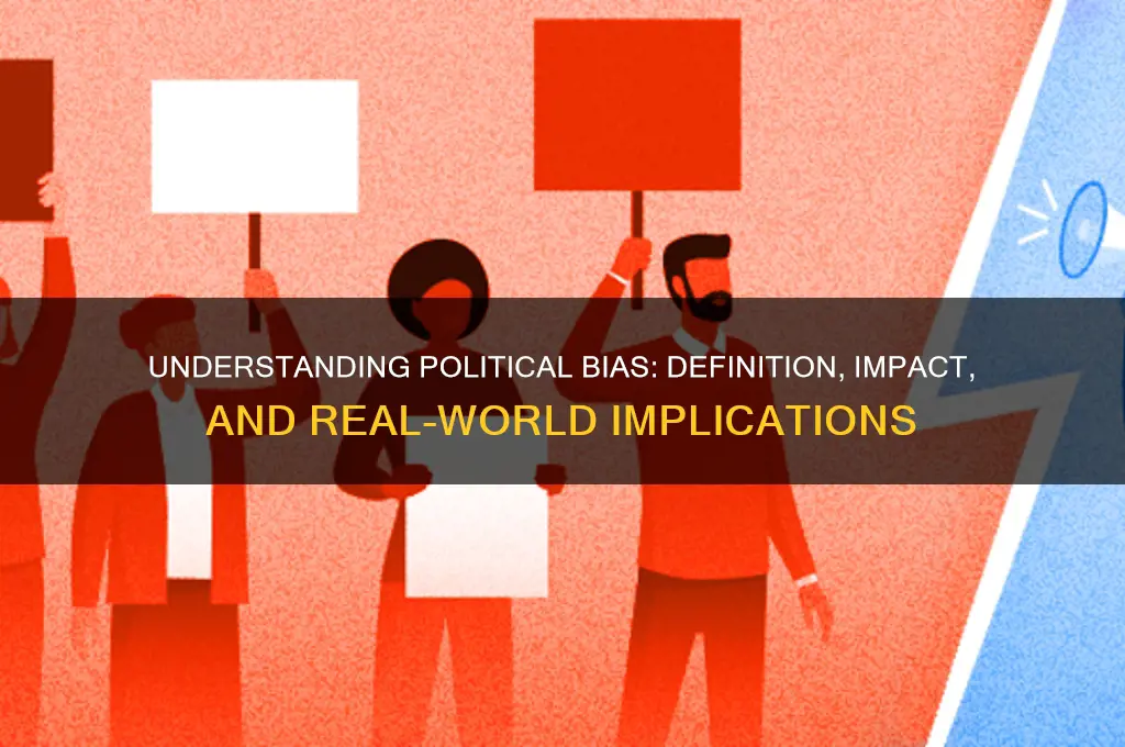 what is political bias definition