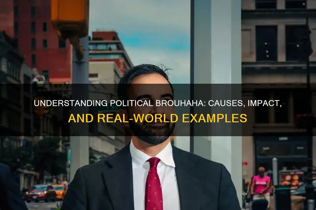 what is political brouhaha