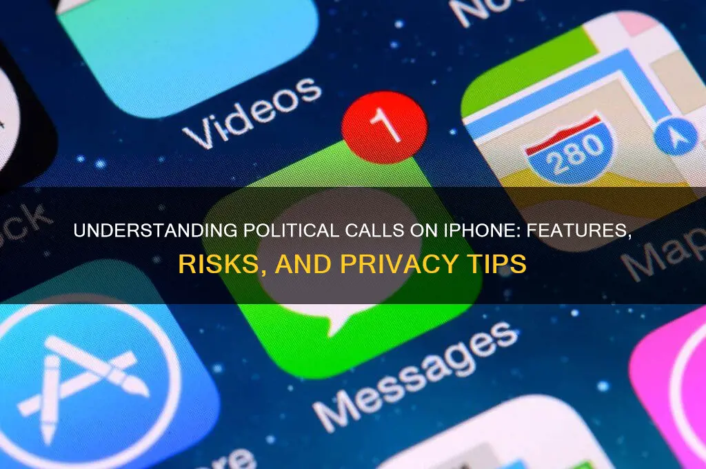 what is political call iphone