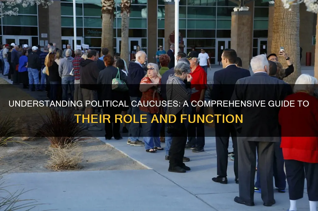 what is political caucuses