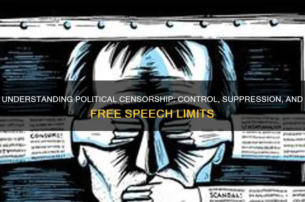 what is political censorship