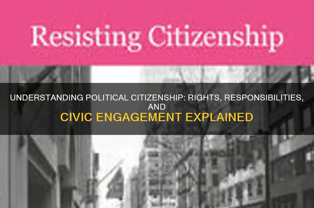 what is political citizenship