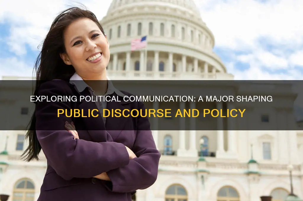 what is political communication major