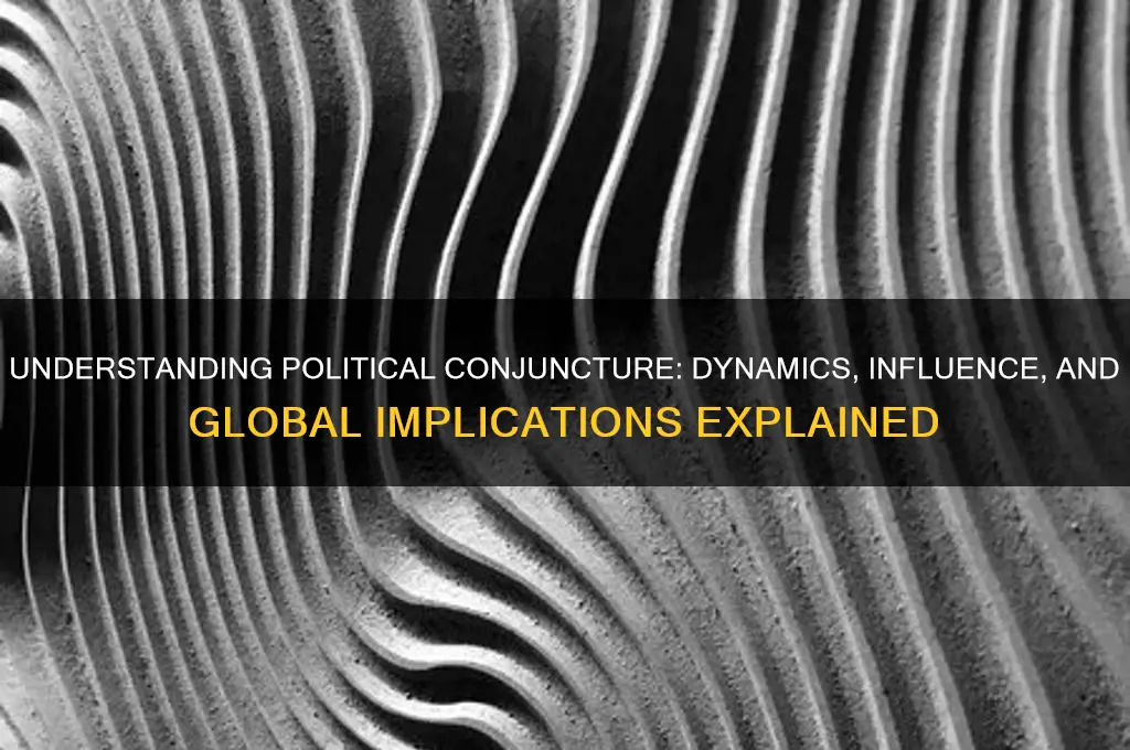 what is political conjuncture