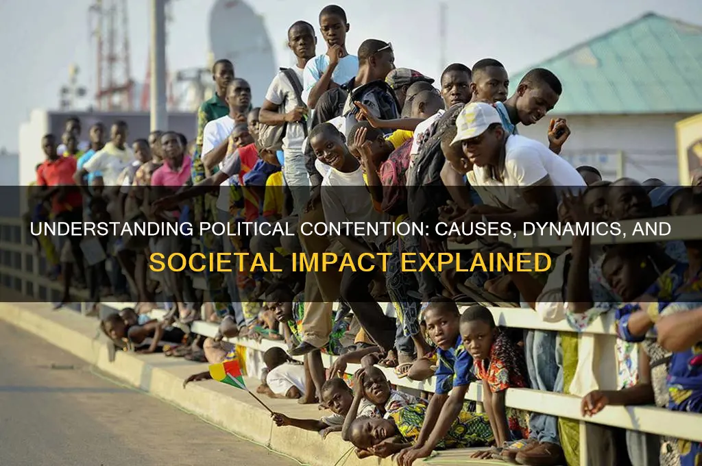 what is political contention