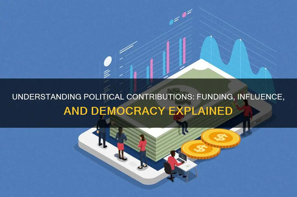 what is political contributions
