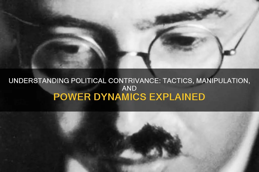 what is political contrivance