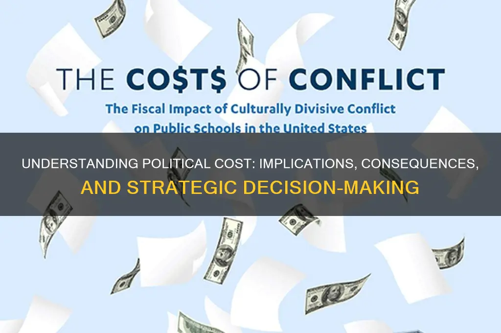 what is political cost