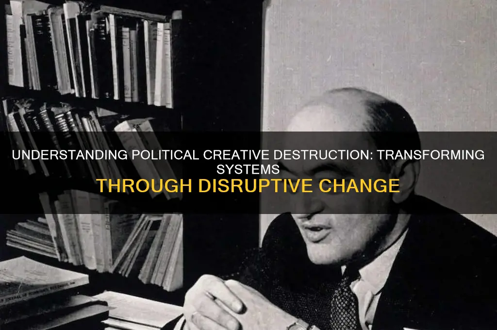 what is political creative destruction