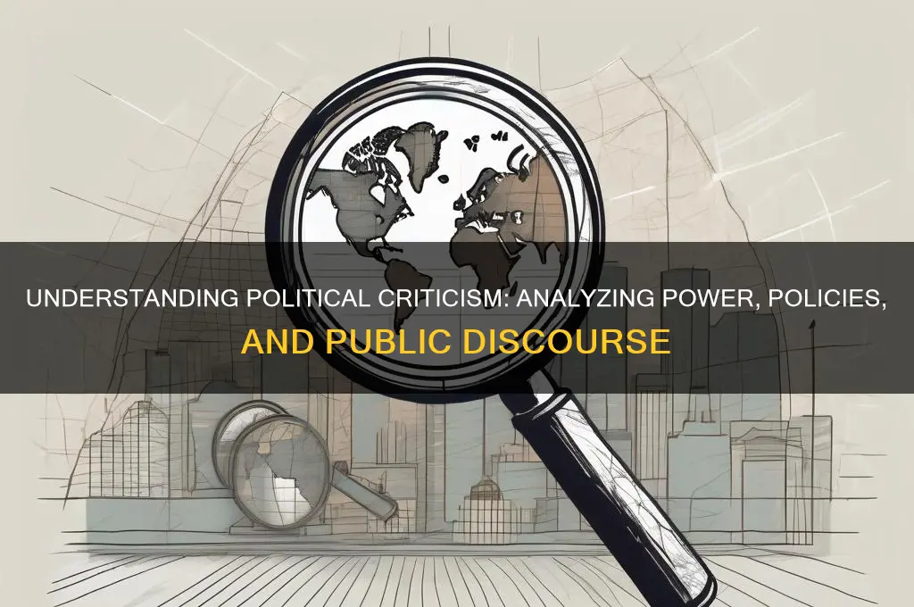 what is political criticism