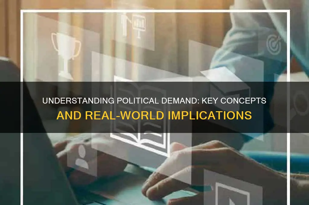what is political demand