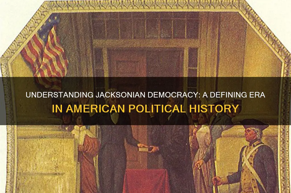 what is political democracy jacksonian
