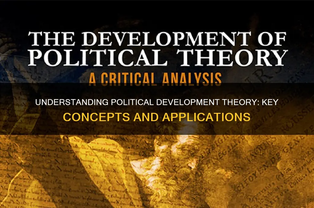 what is political development theory