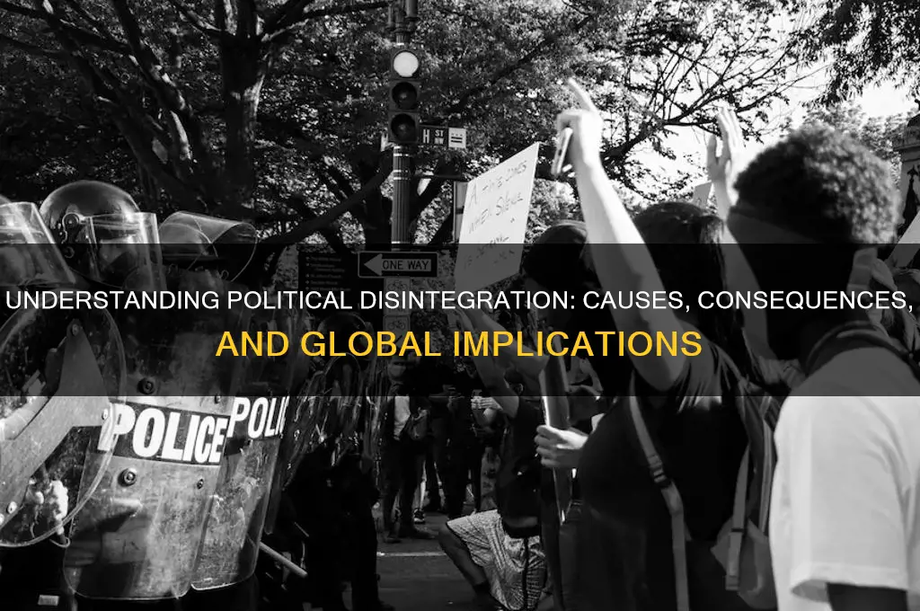 what is political disintegration