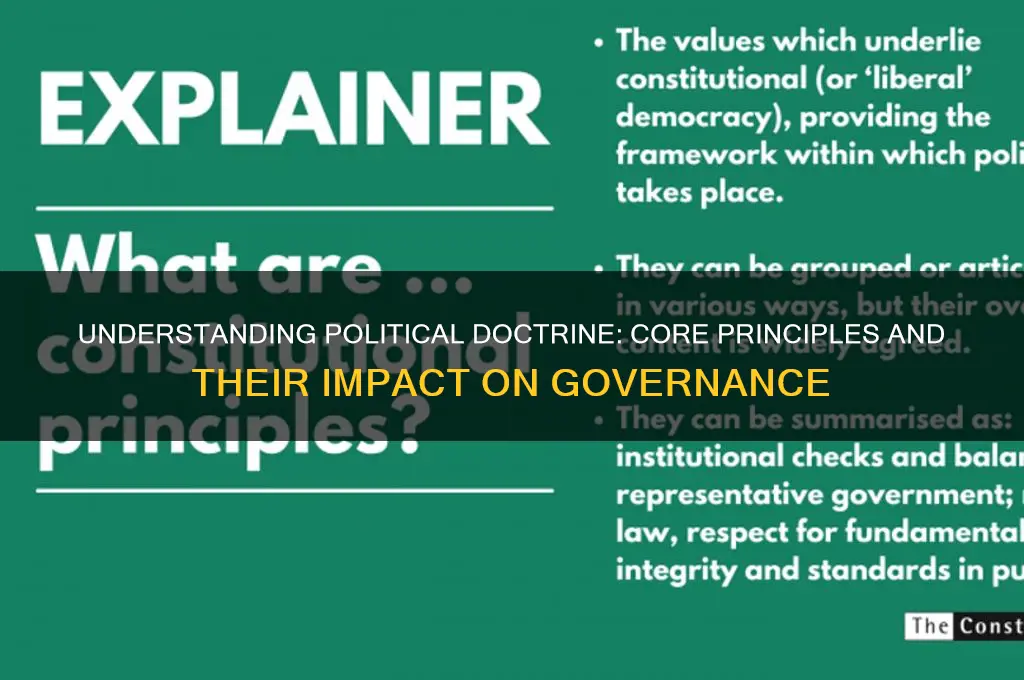 what is political doctrine